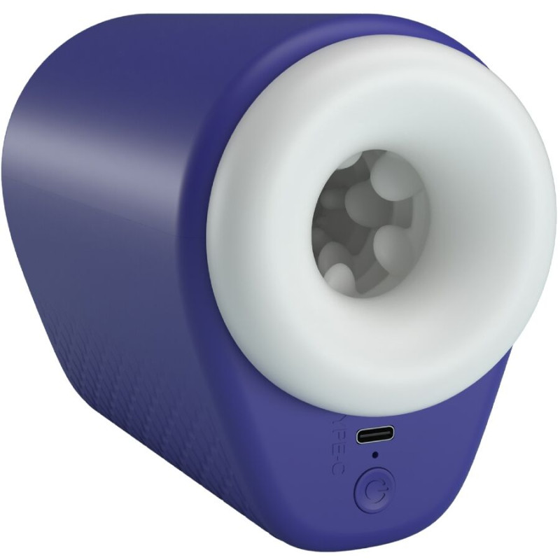 PRETTY LOVE DJ LADY MASTURBADOR MASCULINO CON VIBRACION 5 CONFIGURACIONES MORADO