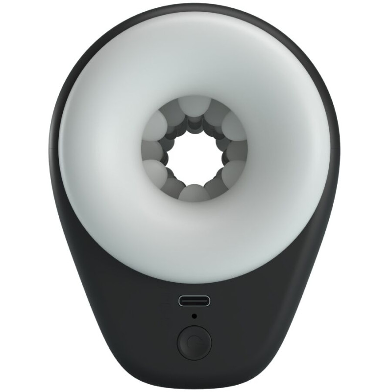 PRETTY LOVE DJ GIRL MASTURBADOR MASCULINO CON VIBRACION 5 CONFIGURACIONES NEGRO