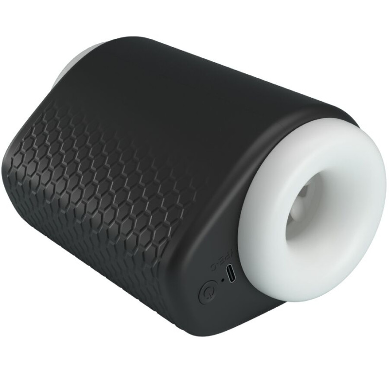 PRETTY LOVE DJ GIRL MASTURBADOR MASCULINO CON VIBRACION 5 CONFIGURACIONES NEGRO