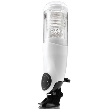 EXTREME TOYZ PDX MEGA BATOR USB MASTURBADOR MASCULINO VAGINA BLANCO