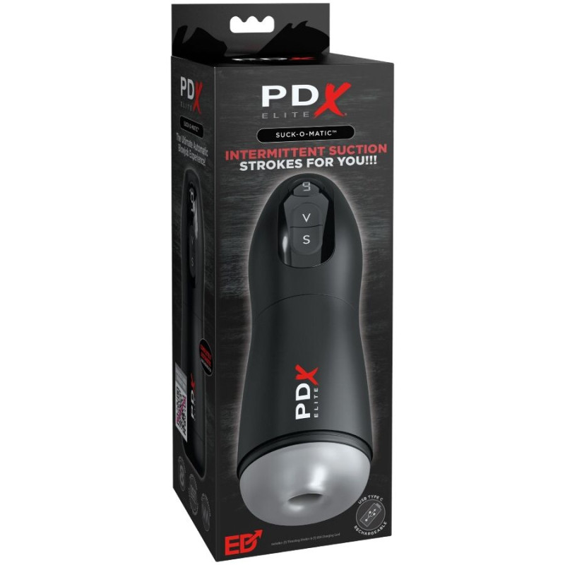 PDX ELITE SUCK O MATIC MASTURBADOR AUTOMATICO CON SUCCION