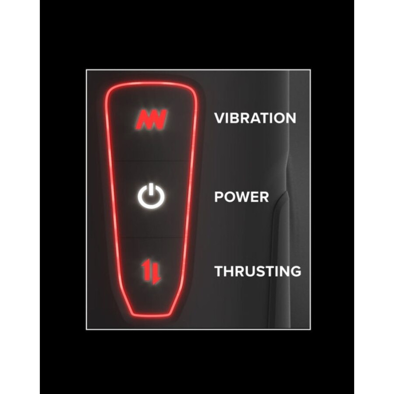 PDX ELITE MILK ME HOTTER MASTURBADOR AUTOMATICO CON THRUSTING Y VIBRACION EFECTO CALOR