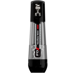 PDX ELITE VIEWTUBE MAX VIEW MASTURNADOR AUTOMATICO CON SUCCION TRANSPARENTE