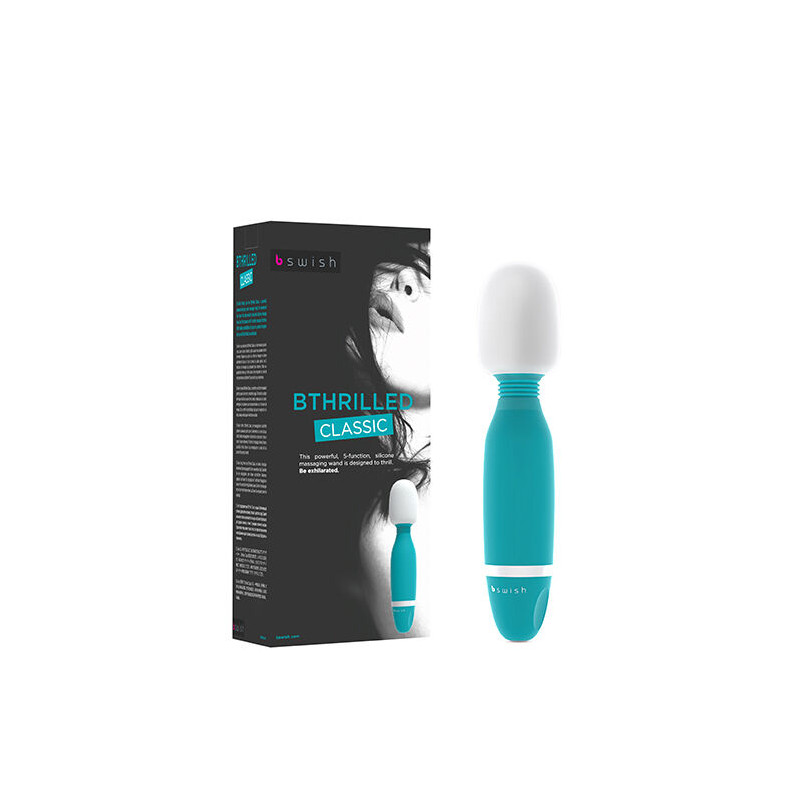 B SWISH BTHRILLED CLASSIC WAND VIBRATOR JADE