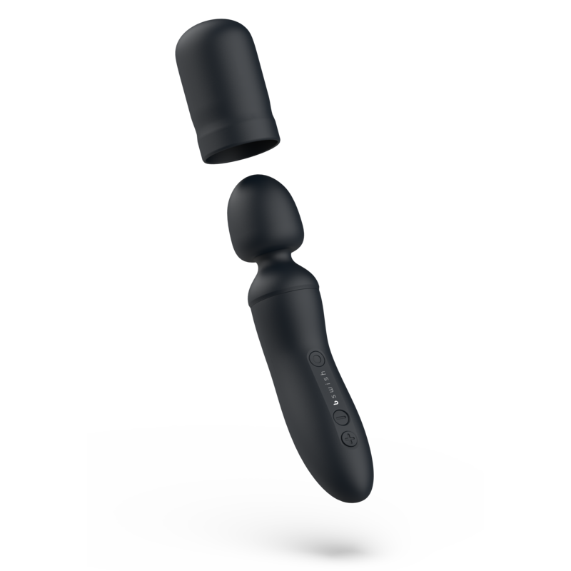B SWISH BTHRILLED VIBRADOR WAND PREMIUM NEGRO