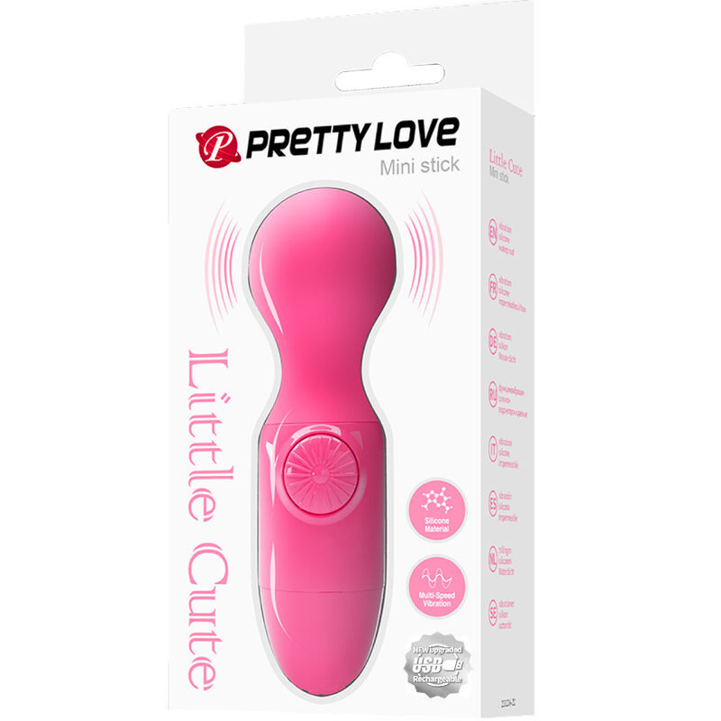 PRETTY LOVE MINI MASAJEADOR PERSONAL MAGENTA