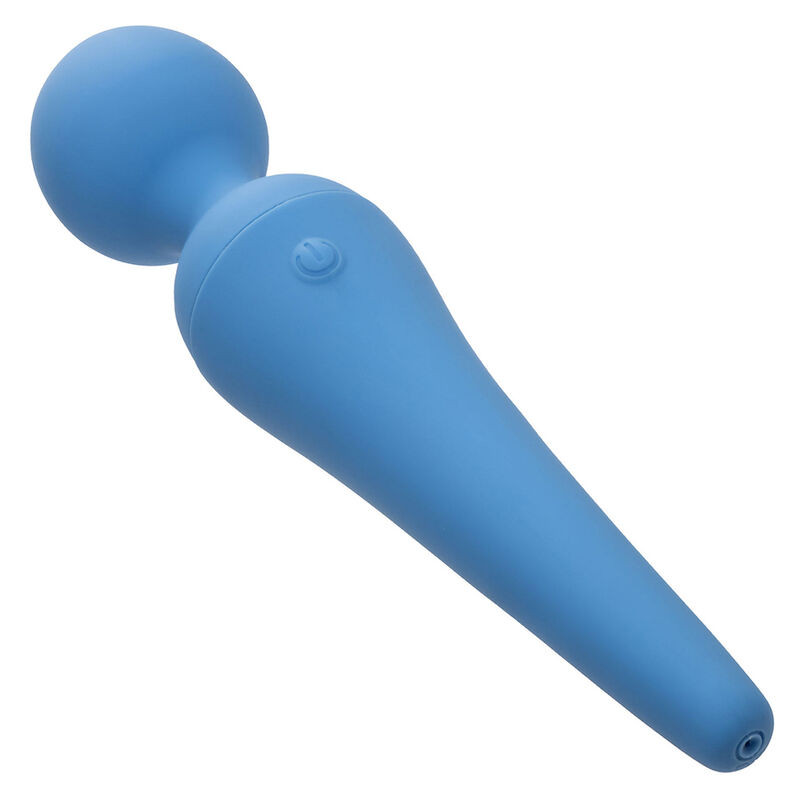 CALEXOTICS COUTURE KIT VIBRADOR WAND 10 VIBRACIONES AZUL