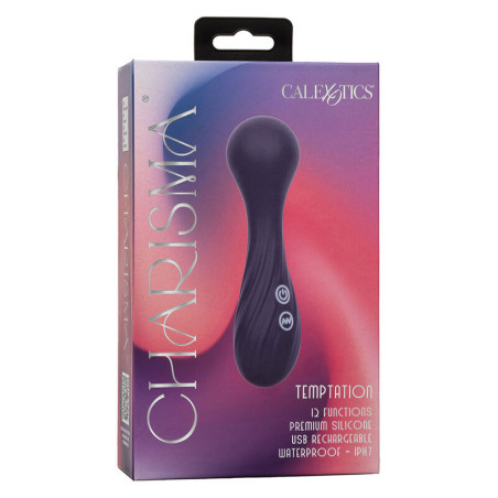 CALEXOTICS CHARISMA TEMPTATION MASAJEADOR 12 FUNCIONES MORADO