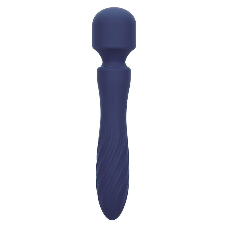 CALEXOTICS CHARISMA MYSTIQUE MASAJEADOR DOBLE MOTOR 12 FUNCIONES 215 CM X 45 CM MORADO