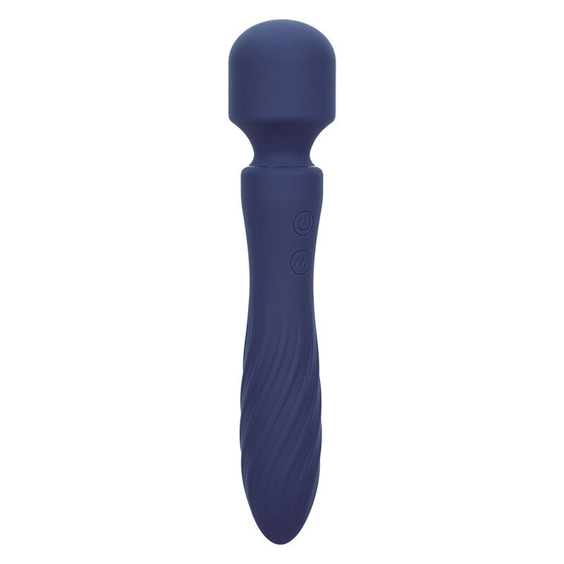 CALEXOTICS CHARISMA MYSTIQUE MASAJEADOR DOBLE MOTOR 12 FUNCIONES 215 CM X 45 CM MORADO