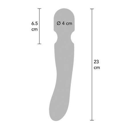 TOYJOY LUZ ZENITH MASAJEADOR WAND NEGRO