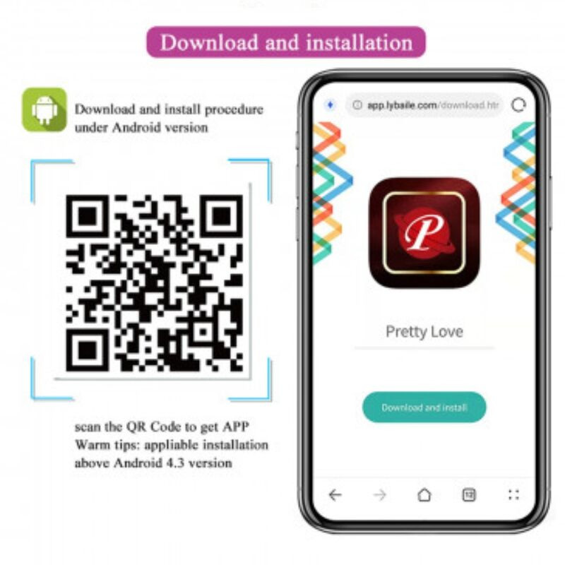 PRETTY LOVE CATALINA MASAJEADOR FREE APP LILA