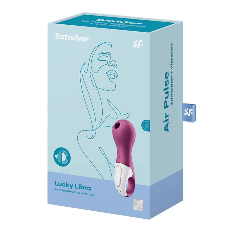 SATISFYER LUCKY LIBRA SUCCIONADOR Y VIBRADOR
