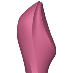 SATISFYER CURVY TRINITY 3 ESTIMULADOR Y VIBRADOR ROJO 2