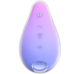 SATISFYER MERMAID VIBES ESTIMULADOR VIBRADOR VIOLETA Y ROSA 2