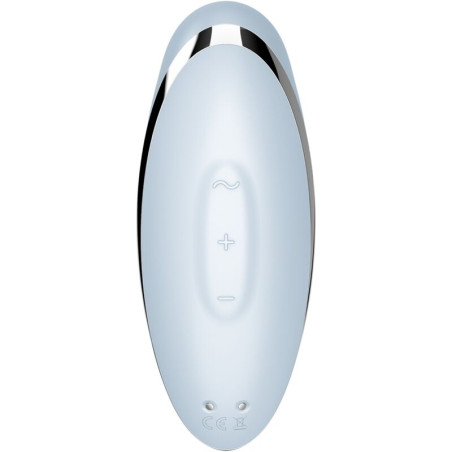 SATISFYER TAP CLIMAX 2 VIBRADOR ESTIMULADOR AZUL