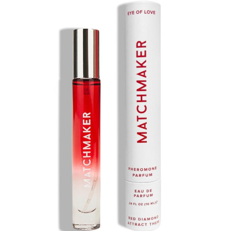 EYE OF LOVE MATCHMAKER RED DIAMOND PERFUME PARA EL Y ELLA 10 ML