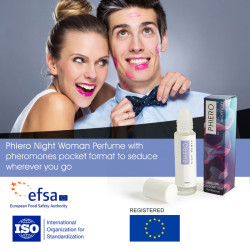500 COSMETICS PHIERO NIGHT WOMAN PERFUME FEROMONAS CON ROLL ON 2