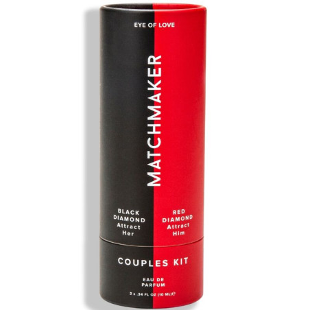 EYE OF LOVE MATCHMAKER 2PC FEROMONAS SET COUPLES KIT PARA EL Y ELLA 20 ML