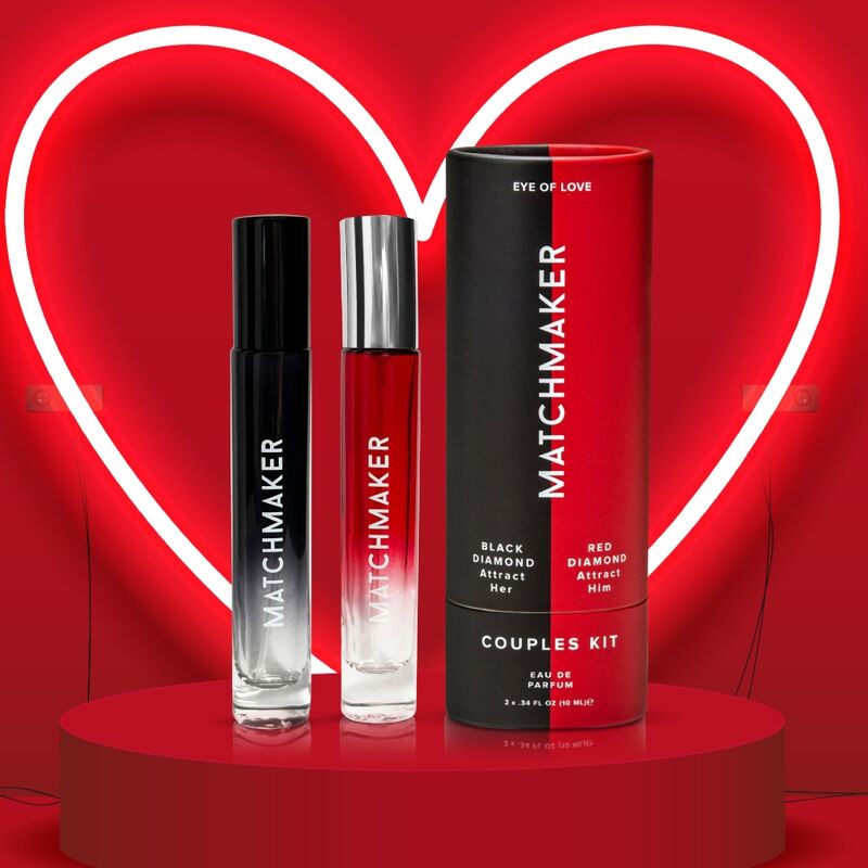 EYE OF LOVE MATCHMAKER 2PC FEROMONAS SET COUPLES KIT PARA EL Y ELLA 20 ML