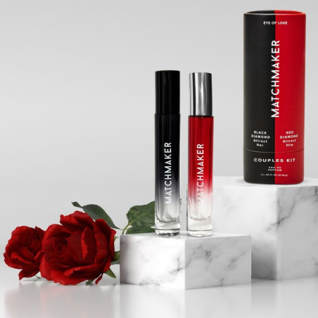 EYE OF LOVE MATCHMAKER 2PC FEROMONAS SET COUPLES KIT PARA EL Y ELLA 20 ML