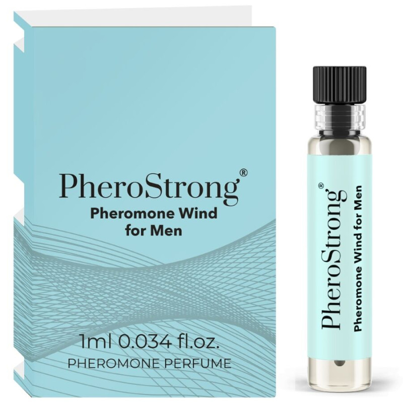 PHEROSTRONG PERFUME CON FEROMONAS WIND PARA HOMBRE 1 ML