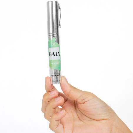 SECRETPLAY GAIA PERFUME NATURAL FEROMONAS FORMATO DE VIAJE PARA MUJER 10 ML