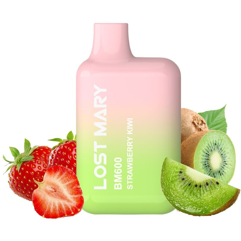LOST MARY BM600 VAPER NICOTINA 2 DESECHABLE SABOR FRESA KIWI