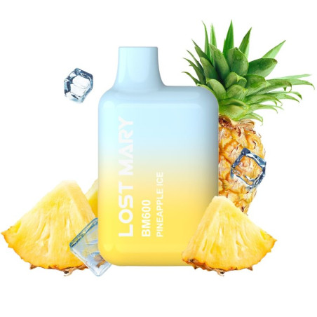 LOST MARY BM600 VAPER NICOTINA 2 DESECHABLE SABOR PINA HELADA