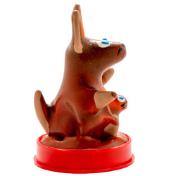 CONDOMERIE PRESERVATIVO DECORATIVO PINTADO A MANO CANGURO MODELO 1 2