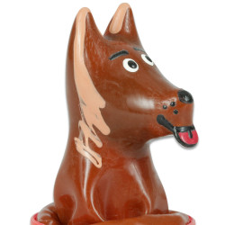 CONDOMERIE PRESERVATIVO DECORATIVO PINTADO A MANO PERRO 2