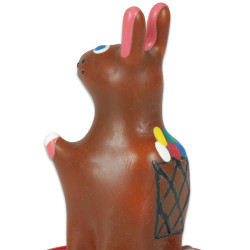 CONDOMERIE PRESERVATIVO DECORATIVO PINTADO A MANO CONEJITO DE PASCUA 2