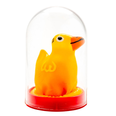 CONDOMERIE PRESERVATIVO DECORATIVO PINTADO A MANO PATO