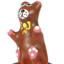 CONDOMERIE PRESERVATIVO DECORATIVO PINTADO A MANO OSO DE PELUCHE 2