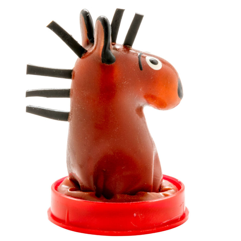 CONDOMERIE PRESERVATIVO DECORATIVO PINTADO A MANO CABALLO
