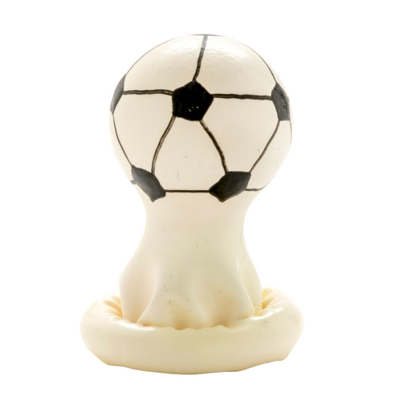 CONDOMERIE PRESERVATIVO DECORATIVO PINTADO A MANO FUTBOL AMERICANO