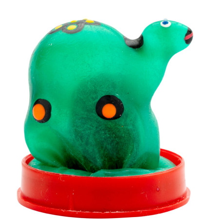 CONDOMERIE PRESERVATIVO DECORATIVO PINTADO A MANO TORTUGA