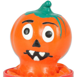 CONDOMERIE PRESERVATIVO DECORATIVO PINTADO A MANO CALABAZA 2