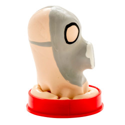 CONDOMERIE PRESERVATIVO DECORATIVO PINTADO A MANO CARETA ANTIGS 2