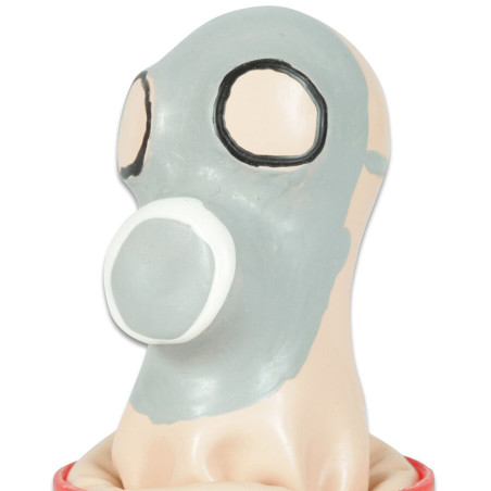CONDOMERIE PRESERVATIVO DECORATIVO PINTADO A MANO CARETA ANTIGS