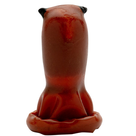 CONDOMERIE PRESERVATIVO DECORATIVO PINTADO A MANO BUHO