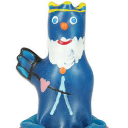 CONDOMERIE PRESERVATIVO DECORATIVO PINTADO A MANO ACUARIO