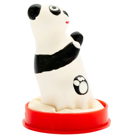 CONDOMERIE PRESERVATIVO DECORATIVO PINTADO A MANO PANDA MODELO 1