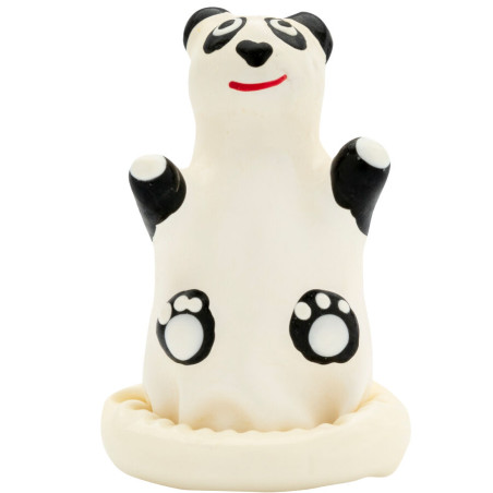 CONDOMERIE PRESERVATIVO DECORATIVO PINTADO A MANO PANDA MODELO 1