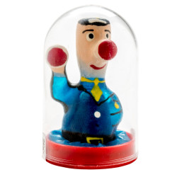 CONDOMERIE PRESERVATIVO DECORATIVO PINTADO A MANO POLICIA