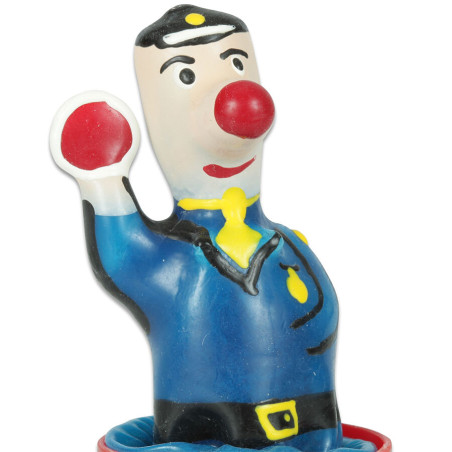 CONDOMERIE PRESERVATIVO DECORATIVO PINTADO A MANO POLICIA