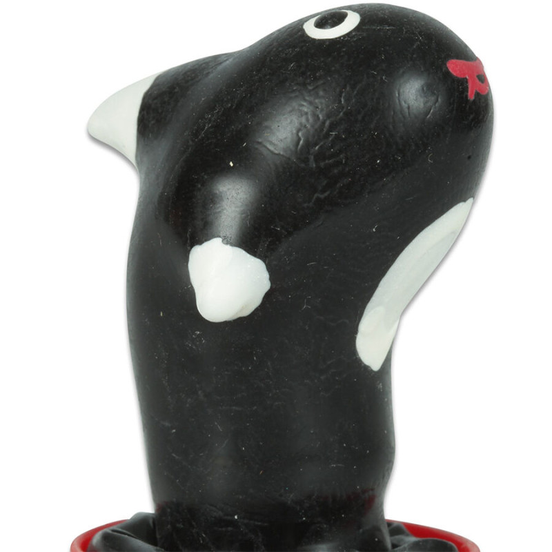 CONDOMERIE PRESERVATIVO DECORATIVO PINTADO A MANO ORCA