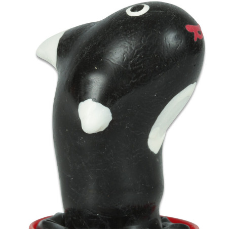 CONDOMERIE PRESERVATIVO DECORATIVO PINTADO A MANO ORCA