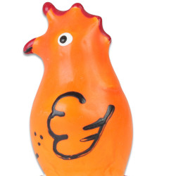 CONDOMERIE PRESERVATIVO DECORATIVO PINTADO A MANO GALLO MODELO 1
