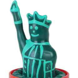 CONDOMERIE PRESERVATIVO DECORATIVO PINTADO A MANO ESTATUA DE LA LIBERTAD MODELO 1
